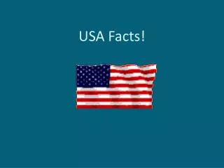 USA Facts!
