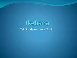 ikebana