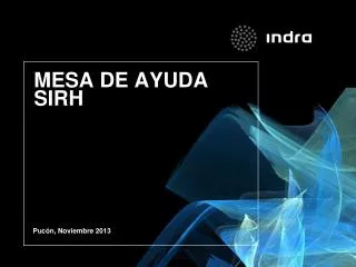 mesa de ayuda sirh
