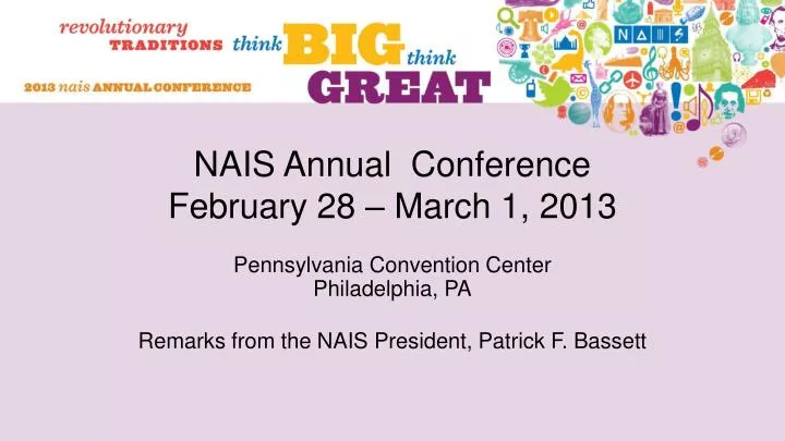 nais annual conference february 28 march 1 2013
