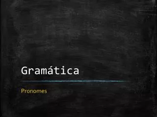 gram tica
