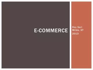 e commerce