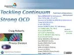 Advancing Continuum Strong QCD: Insights from Recent Collaborations (2010-Present) - slide 1