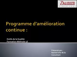 outils de la qualit formation m thode 5s