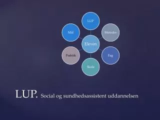 lup social og sundhedsassistent uddannelsen