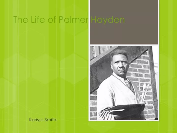 the life of palmer hayden