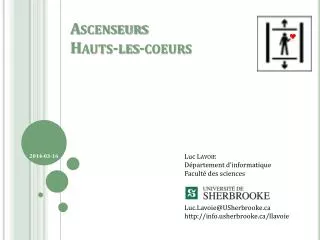 ascenseurs hauts les coeurs