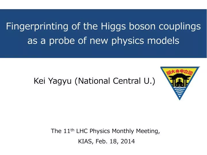 fingerprinting of the higgs boson couplings as a probe of new physics models