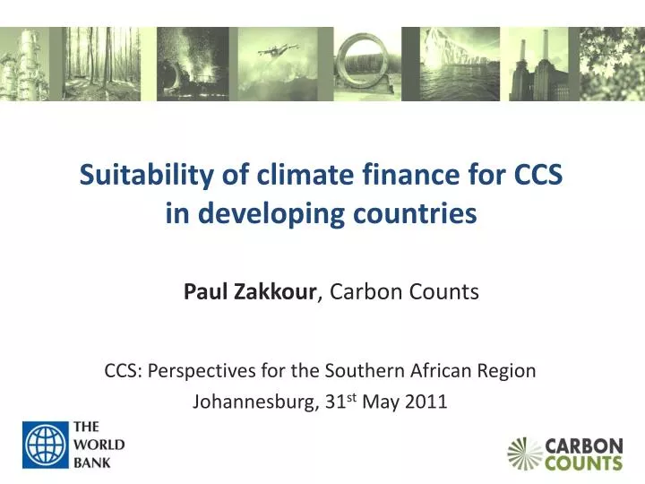 suitability of climate finance for ccs in developing countries