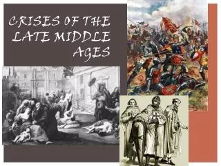 Crises of the Late Middle ages