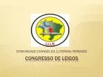 CONGRESSO DE LEIGOS - slide 1