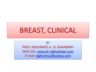 BREAST, CLINICAL