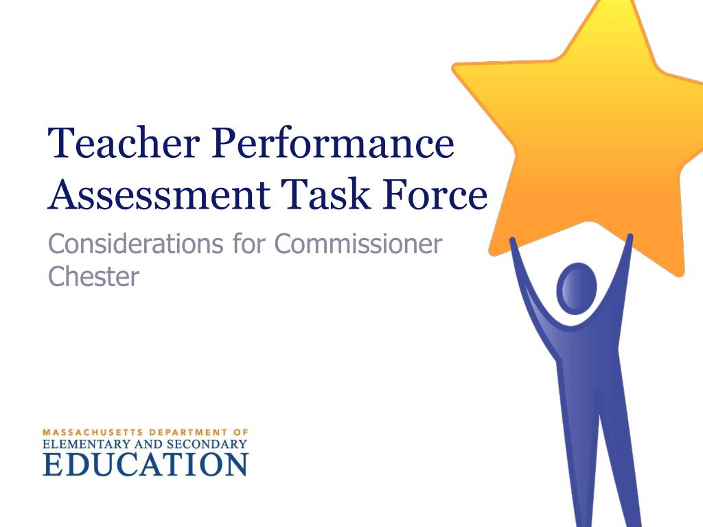 PPT - Teacher Performance Assessment Task Force PowerPoint Presentation ...
