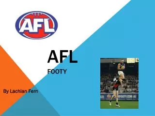 AFL footy