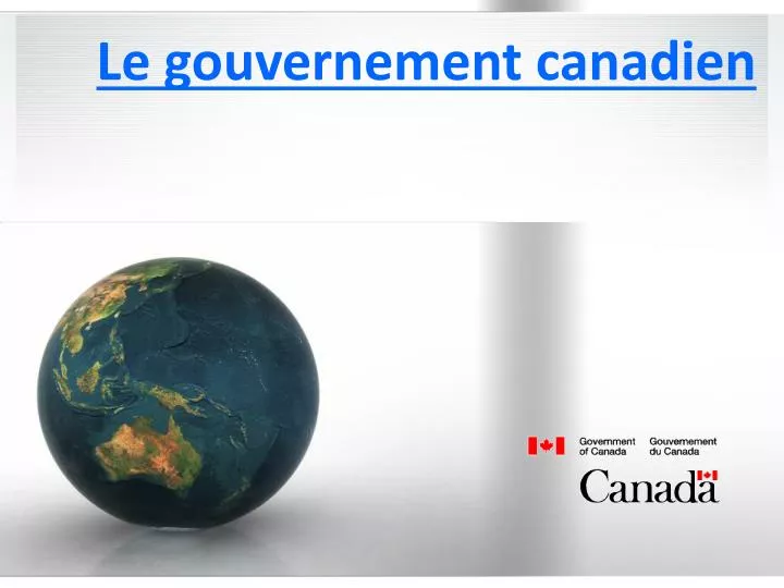 le gouvernement canadien