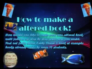 How to make a altered book!