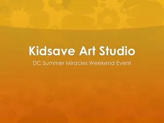Kidsave Art Studio