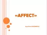 «AFFECT» - slide 1