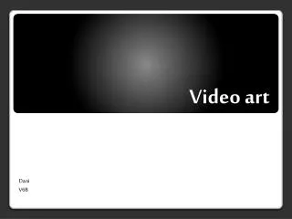 video art