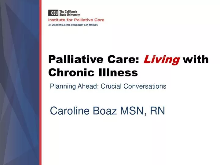 palliative care living with chronic illness