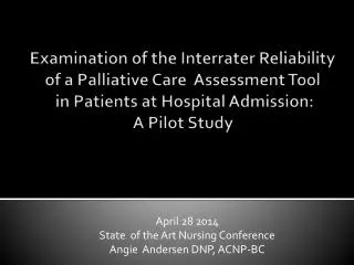 April 28 2014 State of the Art Nursing Conference Angie Andersen DNP, ACNP-BC