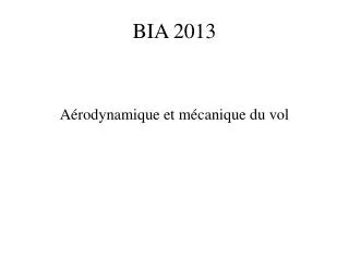 bia 2013