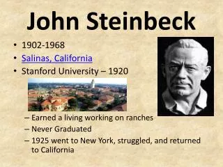 John Steinbeck