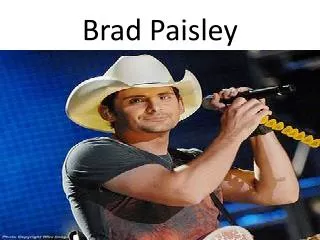 Brad Paisley