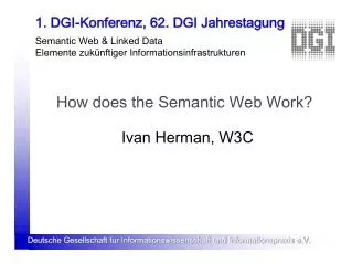 How does the Semantic Web Work?