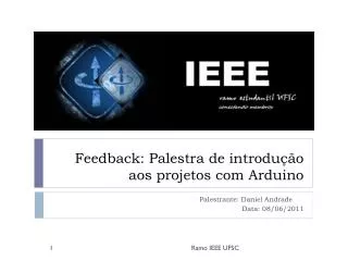 feedback palestra de introdu o aos projetos com arduino