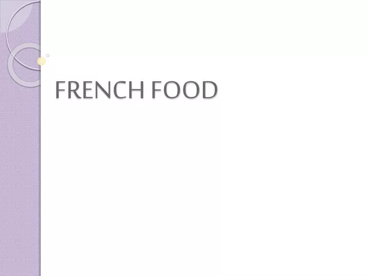 french food