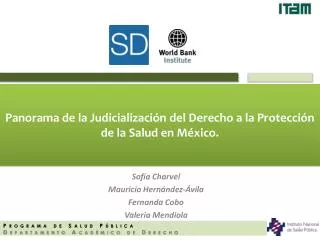 panorama de la judicializaci n del derecho a la protecci n de la salud en m xico