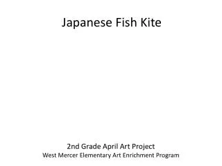 Japanese Fish Kite