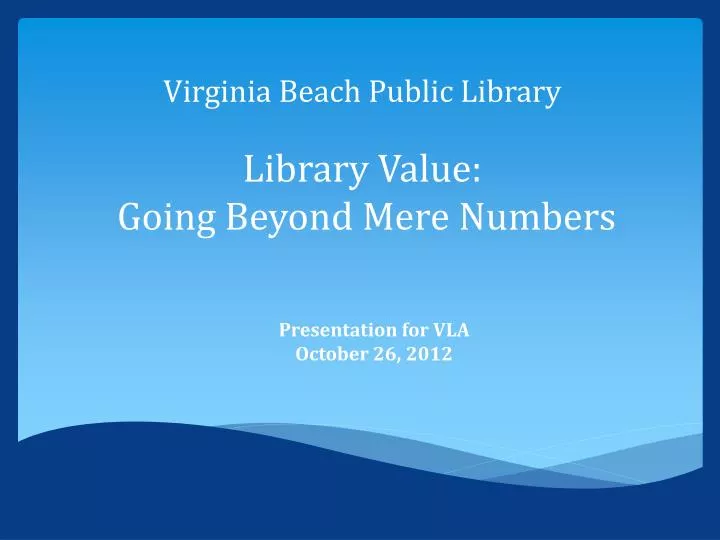 virginia beach public library library value going beyond mere numbers