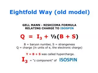 Eightfold Way (old model)