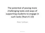 Peter Sullivan - slide 1