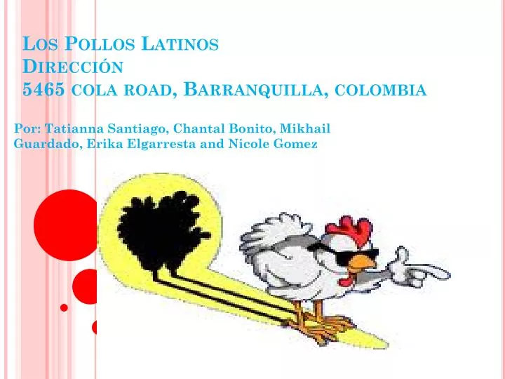los pollos latinos direcci n 5465 cola road barranquilla colombia
