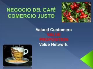 negocio del caf comercio justo