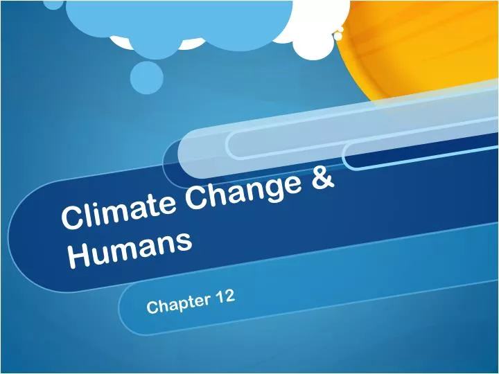 climate change humans