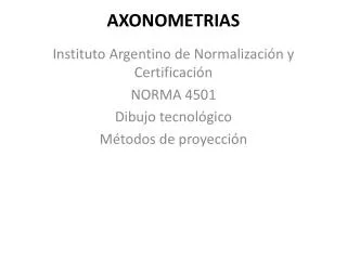 axonometrias