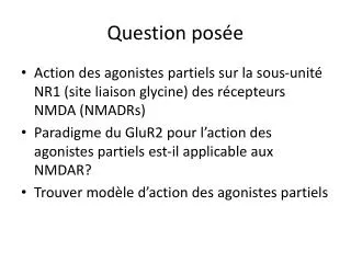 question pos e