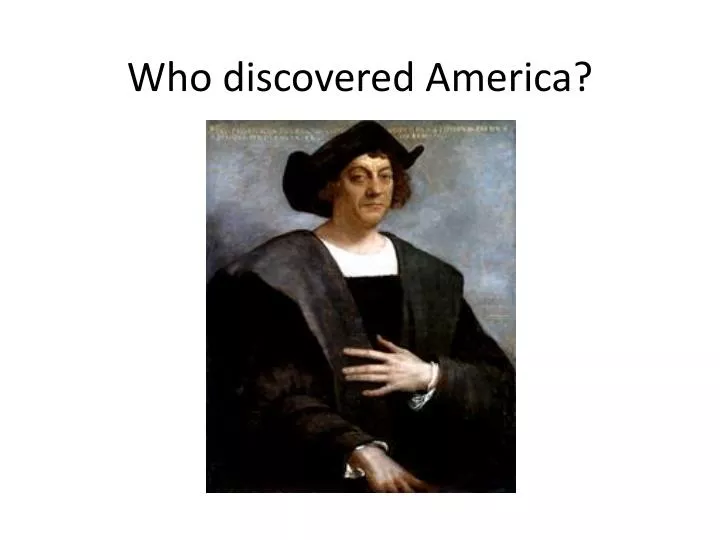 who discovered america