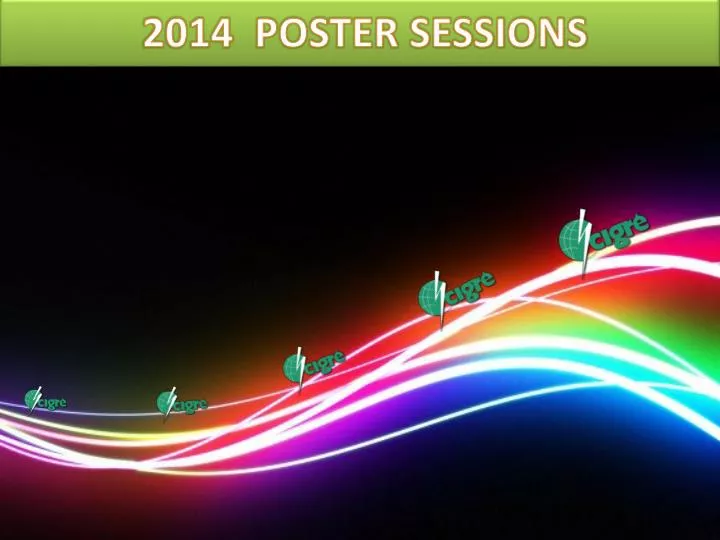 2014 poster sessions