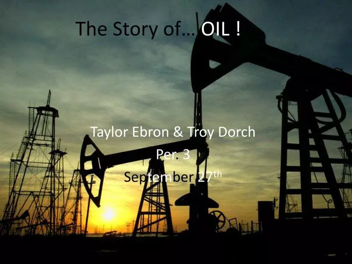 the story of oil