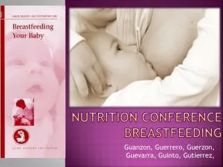 Nutrition Conference Breastfeeding