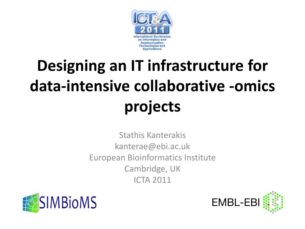 PPT - Designing an IT infrastructure for data-intensive collaborative ...