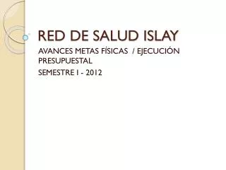 red de salud islay