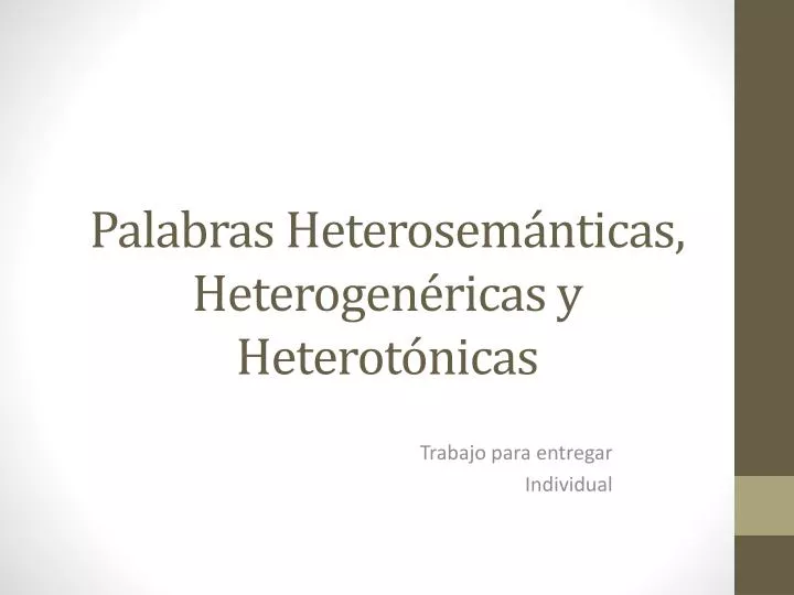 palabras heterosem nticas heterogen ricas y heterot nicas