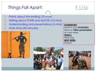 Things Fall Apart :	 F 1/16