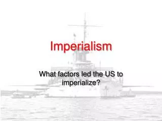 Imperialism